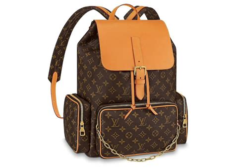 lv monogram damier|lv monogram backpack.